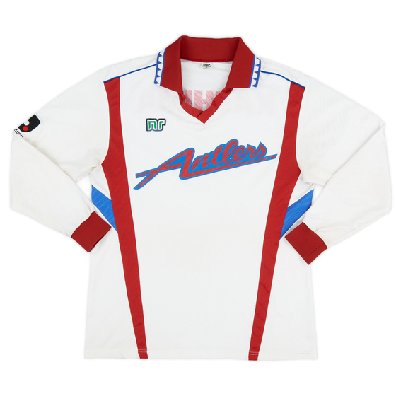 1992-93 Kashima Antlers Away L/S Shirt - 8/10 - (M)