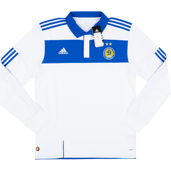 2010-11 Dynamo Kyiv Player Issue Home L/S Shirt (XL)
