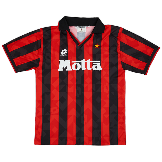 1993-94 AC Milan Home Shirt - 8/10 - (L)