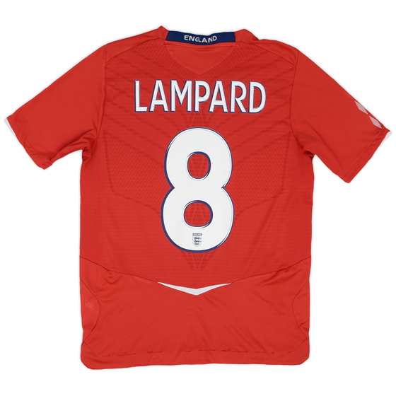 2008-10 England Away Shirt Lampard #8 - 5/10 - (S)