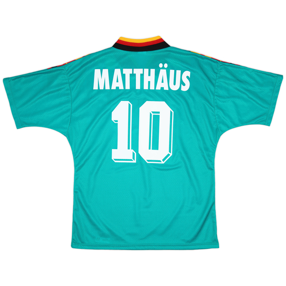 1994-96 Germany Away Shirt Matthaus #10 - 9/10 - (L)