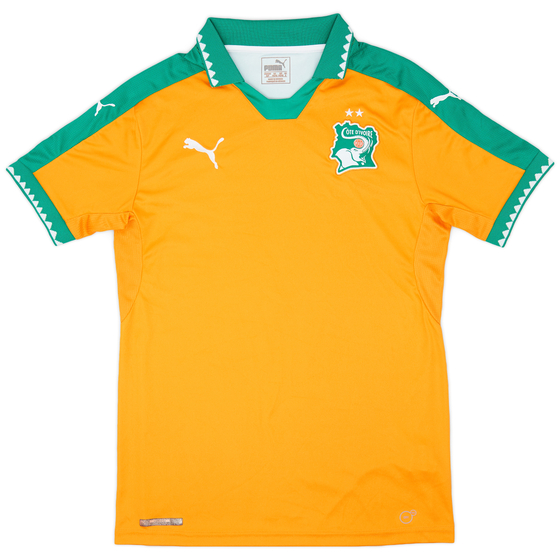 2017-18 Ivory Coast Home Shirt - 9/10 - (S)