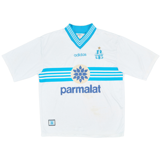 1996-97 Olympique Marseille Home Shirt - 7/10 - (XL)
