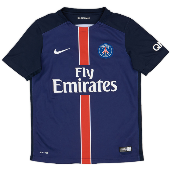 2015-16 Paris Saint-Germain Home Shirt - 8/10 - (M.Boys)