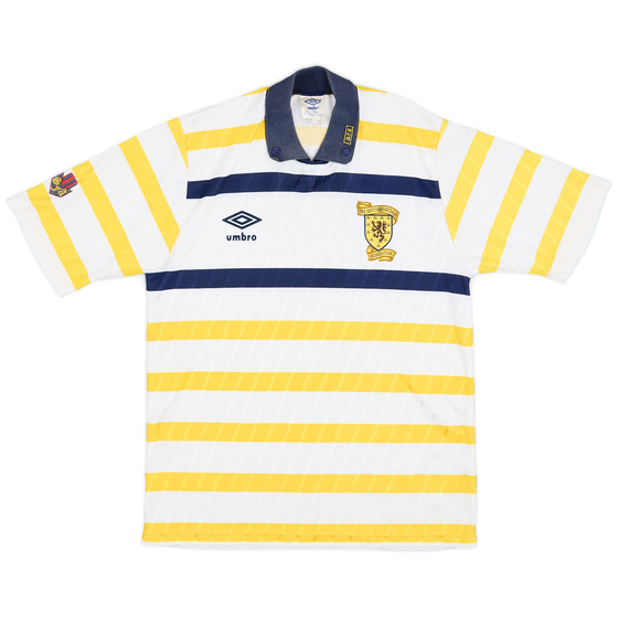 1988-91 Scotland Away Shirt - 6/10 - (L.Boys)