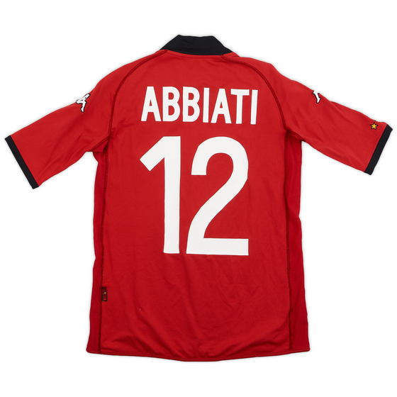2002 Italy GK Shirt Abbiati #12 - 8/10 - (S)
