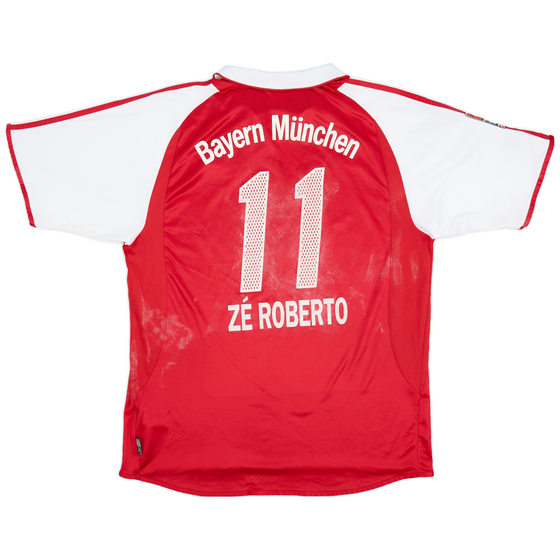 2003-04 Bayern Munich Home Shirt Zé Roberto #11 - 4/10 - (XL)