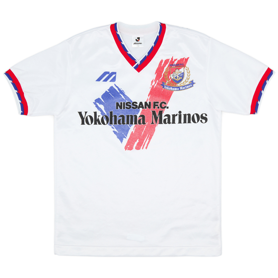 1993-94 Yokohama Marinos Mizuno Training Shirt - 8/10 - (L)