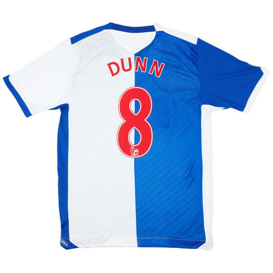 2008-09 Blackburn Home Shirt Dunn #8 - 9/10 - (S)