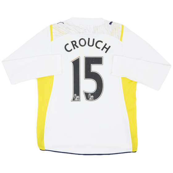 2009-10 Tottenham Home L/S Shirt Crouch #15 - 5/10 - (S)