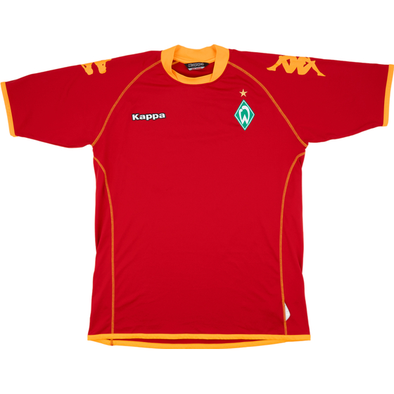 2007-08 Werder Bremen GK S/S Shirt - 7/10 - (XXL)