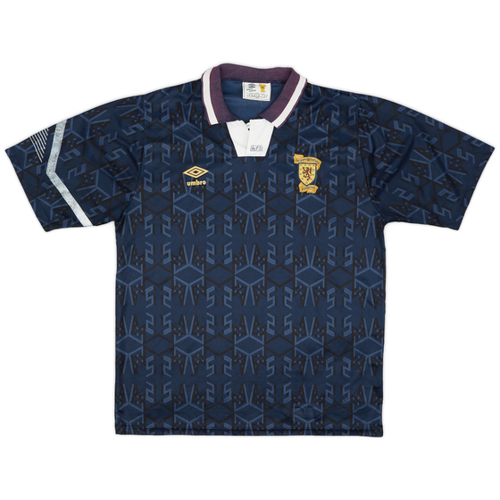 1991-94 Scotland Home Shirt - 7/10 - (L)
