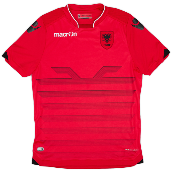 2016 Albania Home Shirt - 10/10 - (S)