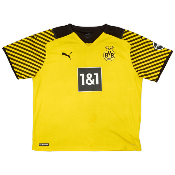 2021-22 Borussia Dortmund Home Shirt - 4/10 - (XXL)