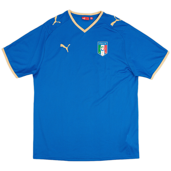 2007-08 Italy Basic Home Shirt - 10/10 - (L)