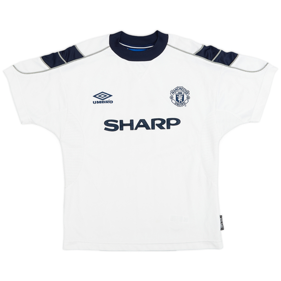 1999-00 Manchester United Third Shirt - 8/10 - (M.Boys)