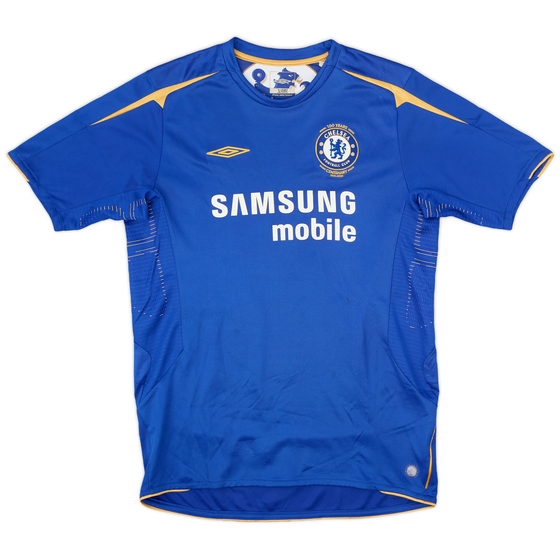 2005-06 Chelsea Centenary Home Shirt - 9/10 - (XL.Boys)