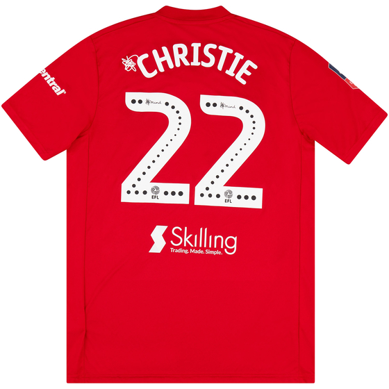 2019-20 Fulham Match Issue FA Cup Away Shirt Christie #22