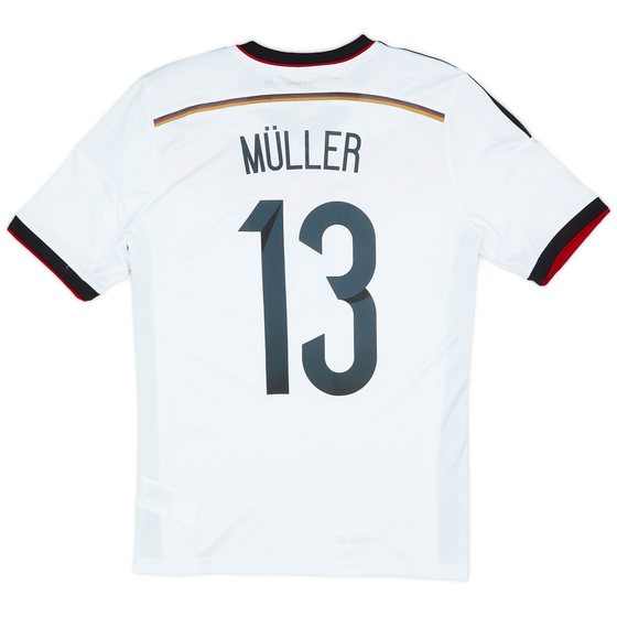 2014-15 Germany Home Shirt Muller #13 - 8/10 - (XL.Boys)