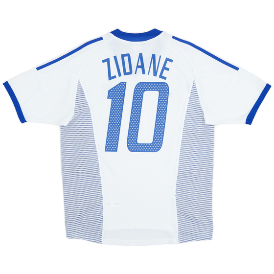 2002-04 France Away Shirt Zidane #10 - 8/10 - (M)