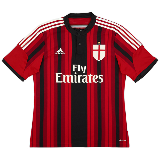 2014-15 AC Milan Home Shirt - 10/10 - (L)