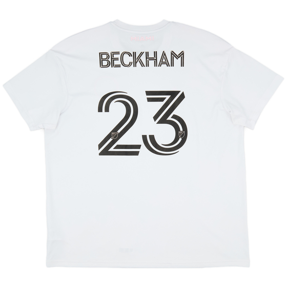 2020-21 Inter Miami adidas Training Shirt Beckham #23 - 6/10 - (XXL)