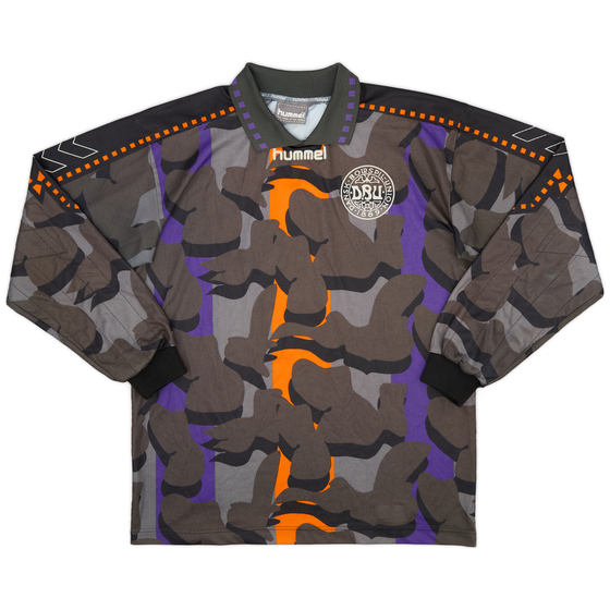 1996-98 Denmark GK Shirt #1 - 8/10 - (M)