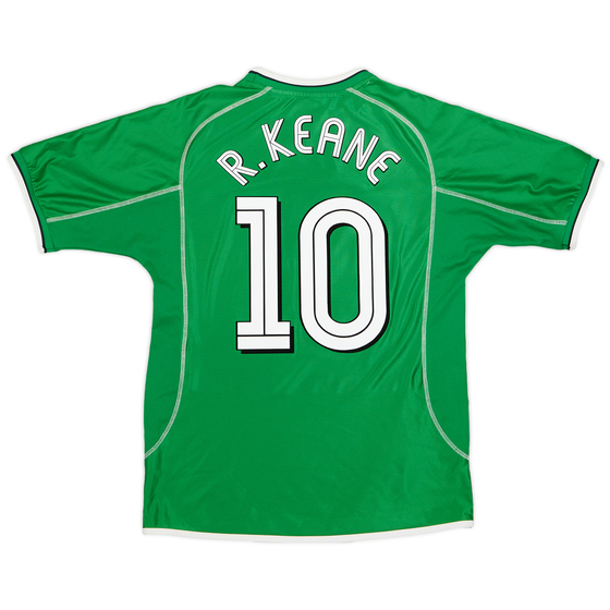 2001-03 Ireland Home Shirt R.Keane #10 - 8/10 - (M)
