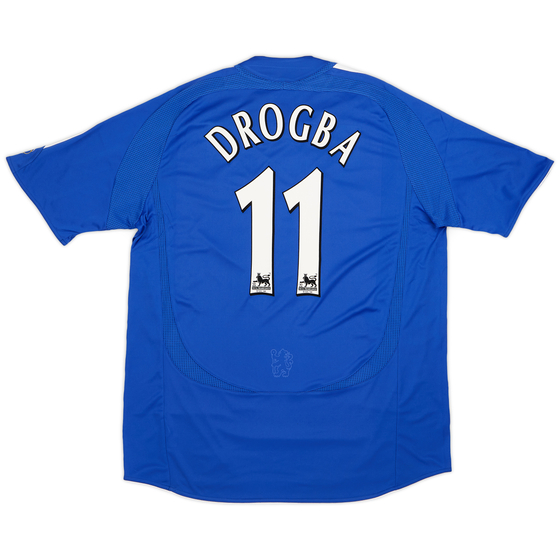 2006-08 Chelsea Home Shirt Drogba #11 (XL)