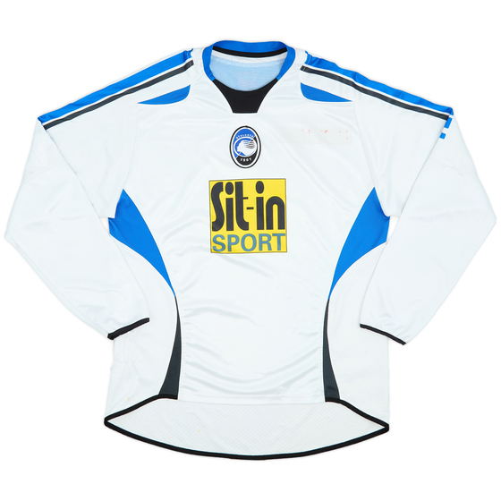 2006-07 Atalanta Away L/S Shirt - 4/10 - (M)