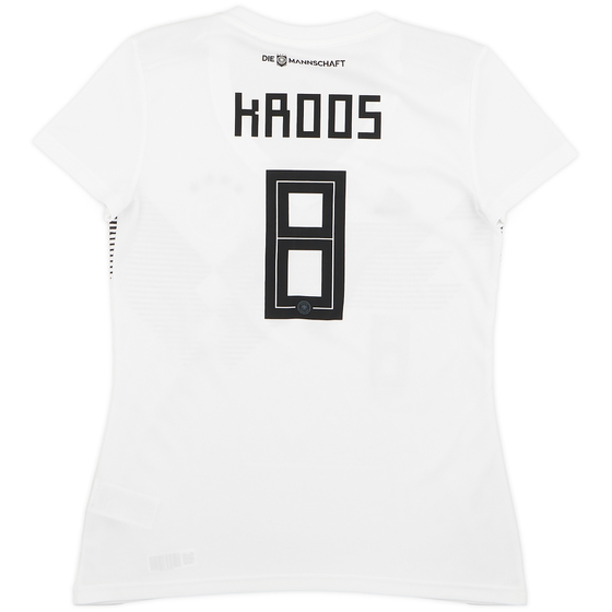 2018-19 Germany Home Shirt Kroos #8 - 8/10 - (Women's M)