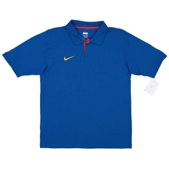 2007-08 Serbia Nike Polo T-Shirt - 9/10