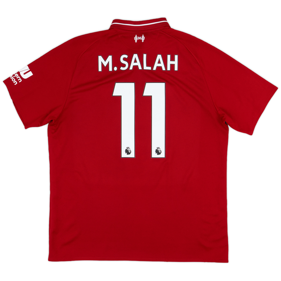 2018-19 Liverpool Home Shirt M.Salah #11 - 6/10 - (L)