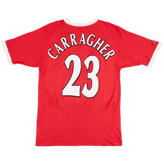 2001-03 Liverpool CL Shirt Carragher #23 - 6/10 - (M)