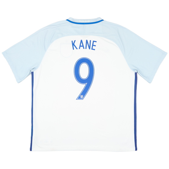 2016-17 England Home Shirt Kane #9 - 7/10 - (XXL)