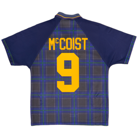 1994-96 Scotland Home Shirt McCoist #9 - 8/10 - (M)