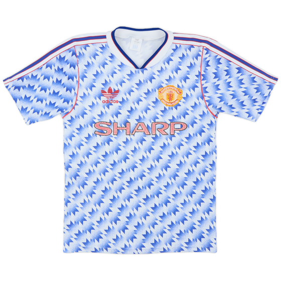 1990-92 Manchester United Away Shirt - 5/10 - (S)