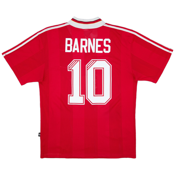 1995-96 Liverpool Home Shirt Barnes #10 - 8/10 - (L)