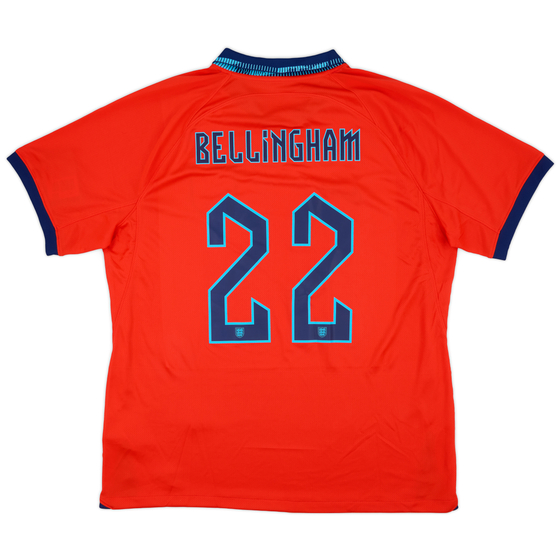 2022-23 England Away Shirt Bellingham #22 (XL)