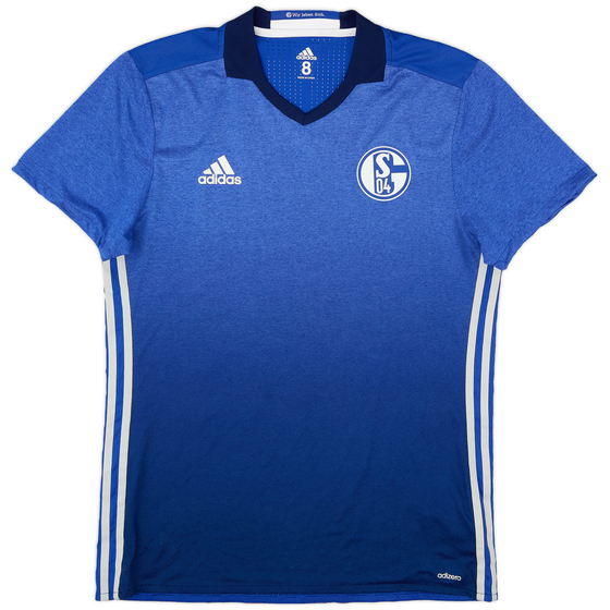 2016-18 Schalke Player Issue Home Shirt - 9/10 - (L)