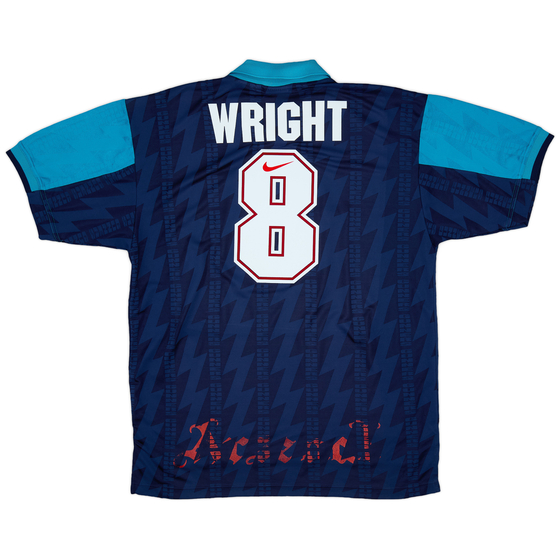 1994-95 Arsenal Away Shirt Wright #8 - 7/10 - (XL)