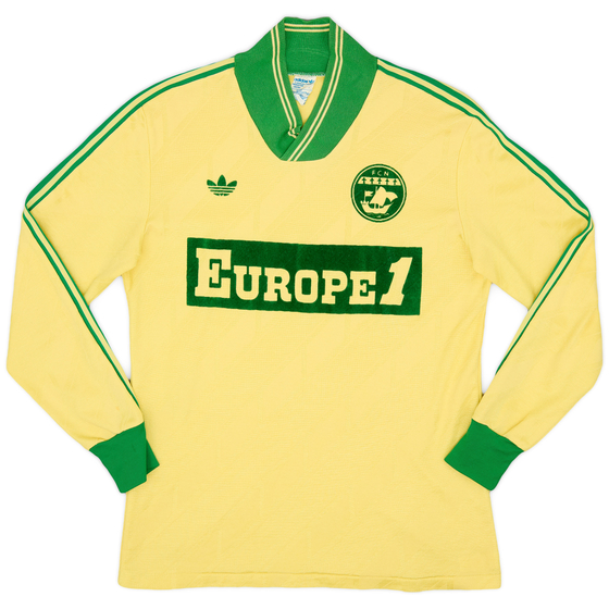 1987-88 Nantes Home L/S Shirt - 9/10 - (S)