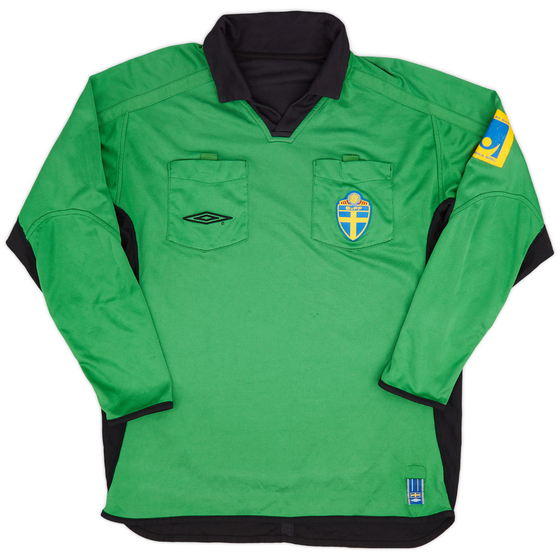 2000s Sweden Umbro Referee L/S Shirt - 7/10 - (XL)