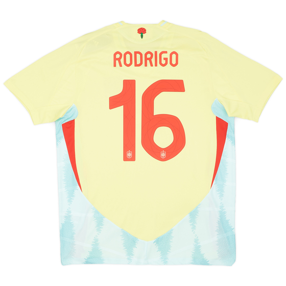 2024-25 Spain Authentic Away Shirt Rodrigo #16