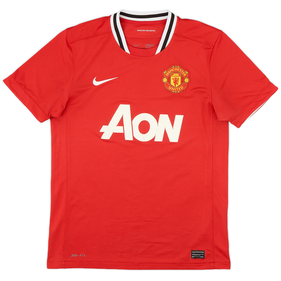 2011-12 Manchester United Home Shirt - 5/10 - (M)