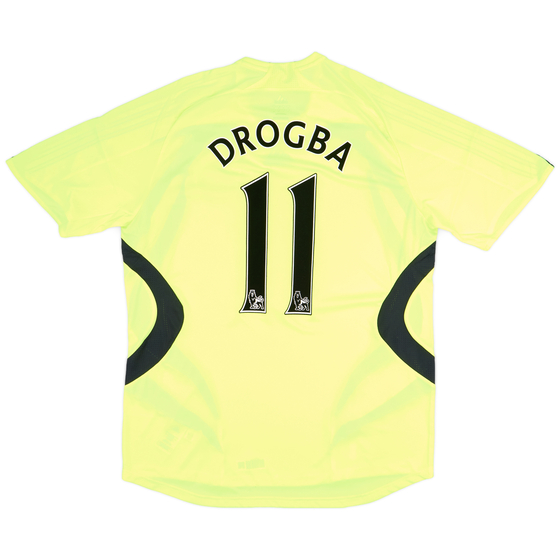 2007-08 Chelsea Away Shirt Drogba #11 (L)