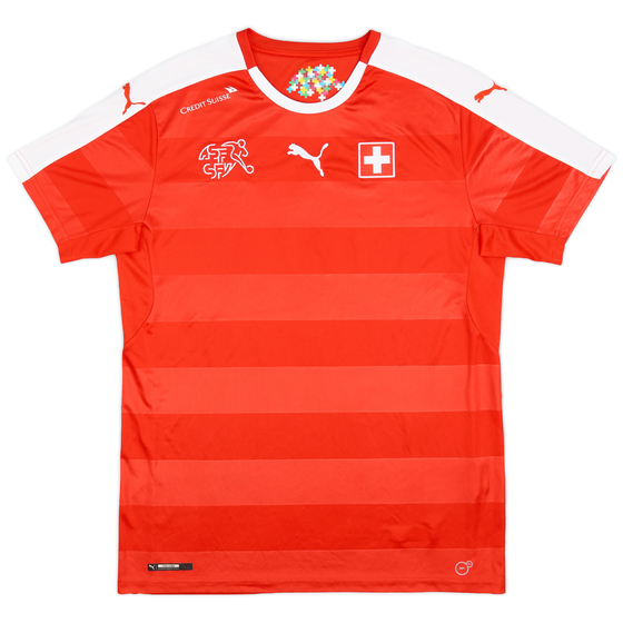 2016-17 Switzerland Home Shirt - 10/10 - (M)