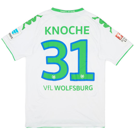 2015-16 Wolfsburg Home Shirt Knoche #31 - 7/10 - (S)