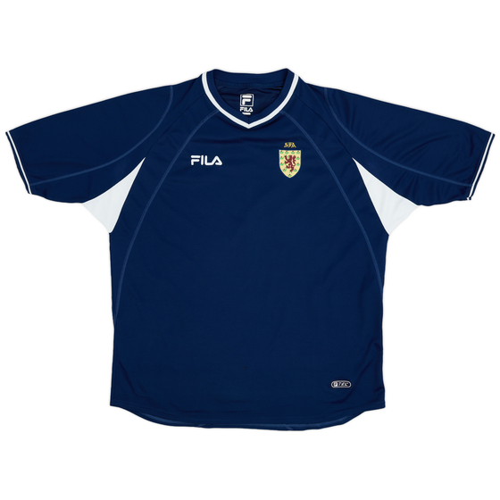 2000-02 Scotland Home Shirt - 9/10 - (XL)