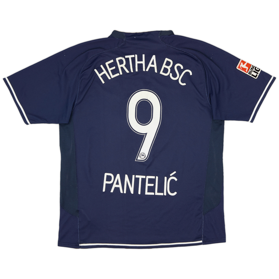 2007-08 Hertha Berlin Home Shirt Pantelic #9 - 7/10 - (L)